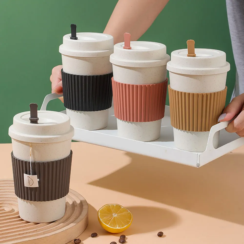 Tazas de café con tapas de 450 - Coffee Tea Essentials reseña y precio