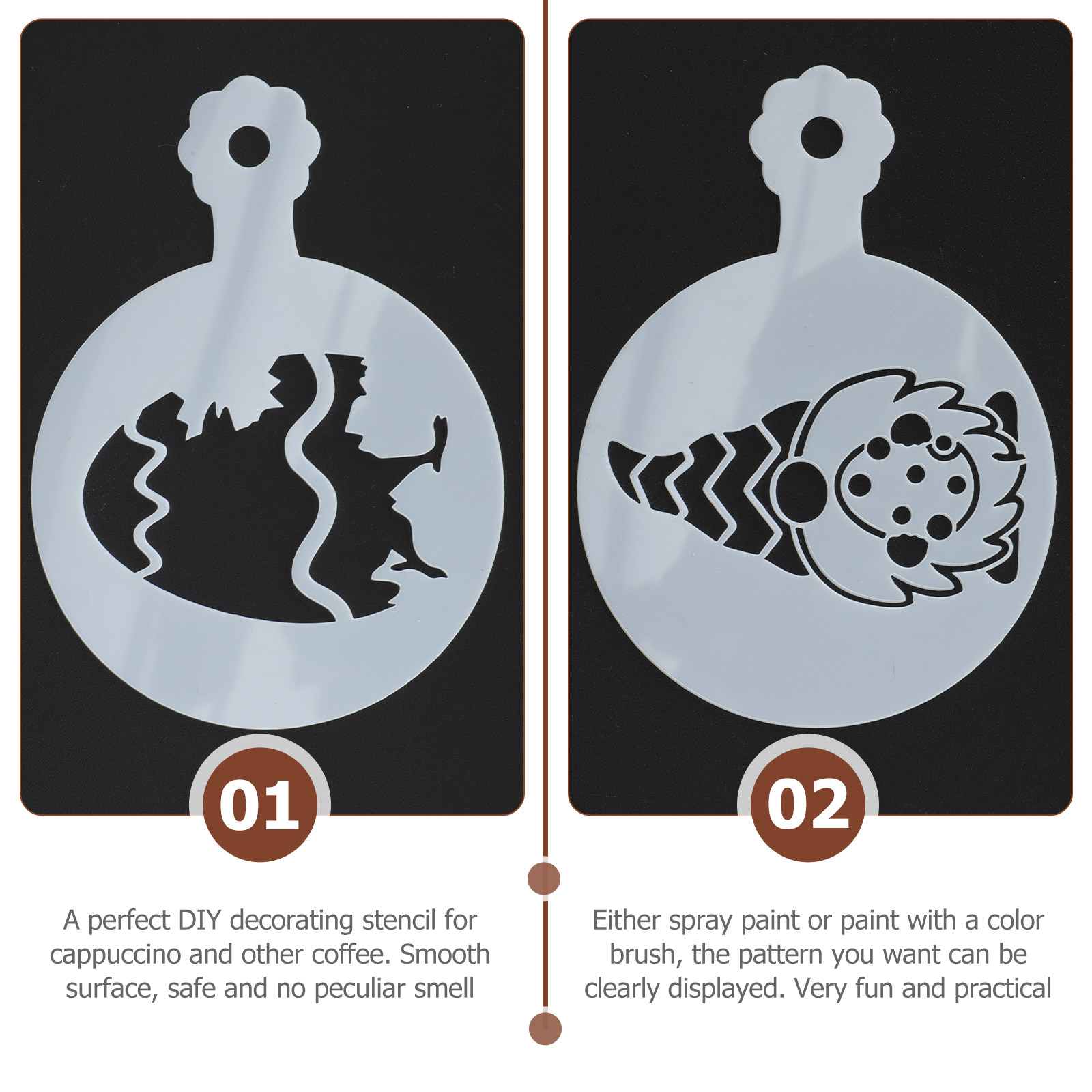 30 Plantillas para Café Latte  - Coffee Stencil Art reseña y precio