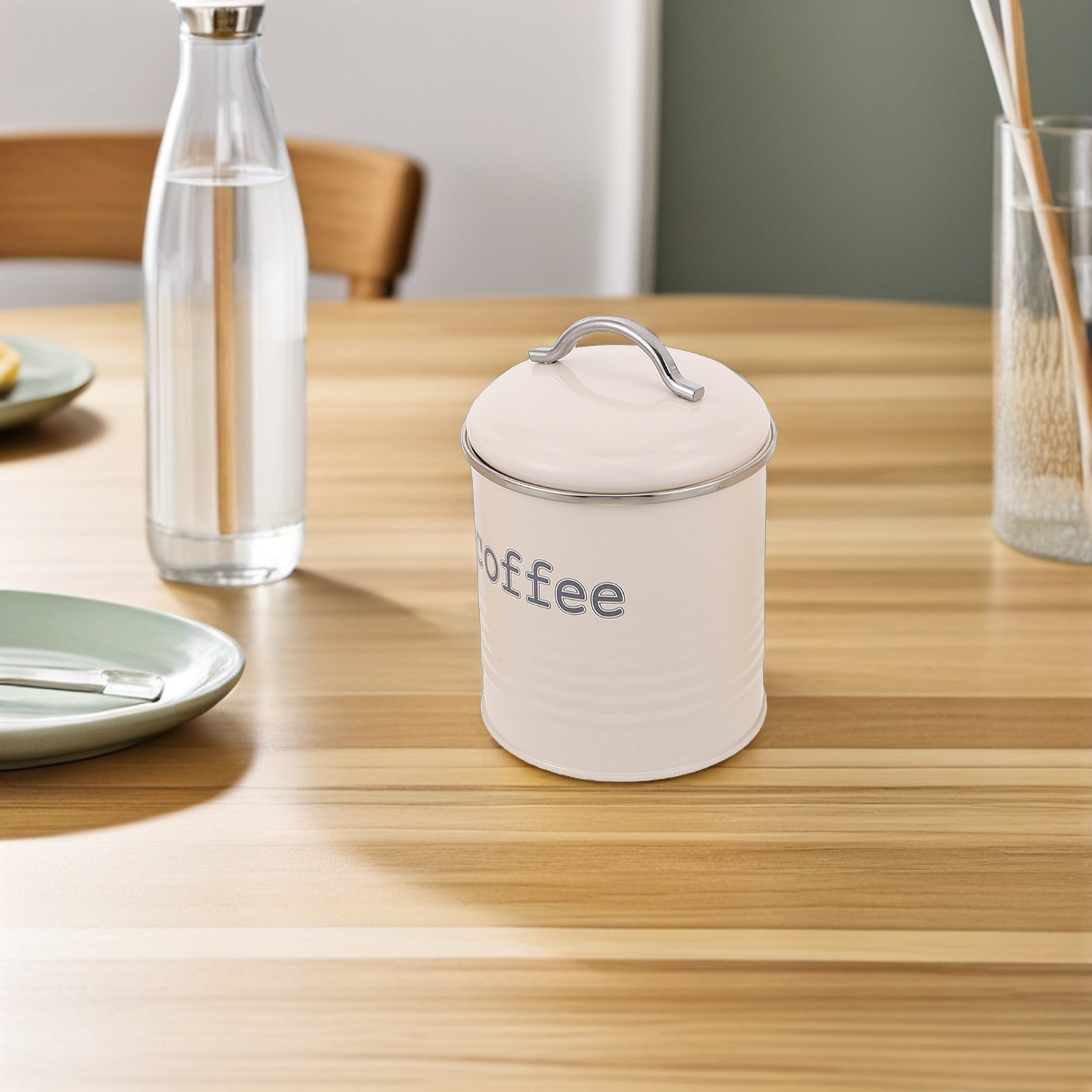 Juego de 3 Recipientes Herméti - Coffee Tea Sugar Container Set reseña y precio