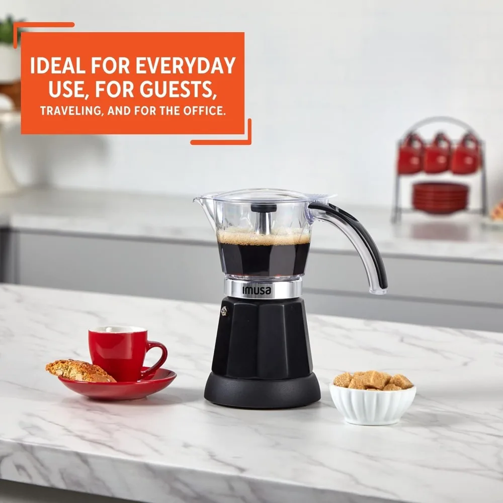 % una cafetera exprés eléctric - Moka Pot Stove reseña y precio